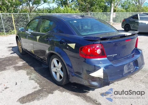 2013 Dodge Avenger Se V6 from USA, damaged, VIN 1C3CDZAG2DN540724